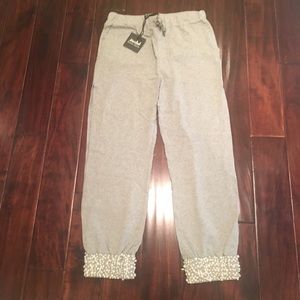 Revolve Marled/ Olivia Culpo Side Slit Jogger Pant